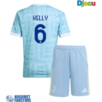 Juventus Lloyd Kelly #6 Gostujuci Dres za djecu 2025-26 Kratak Rukav (+ Kratke hlače)